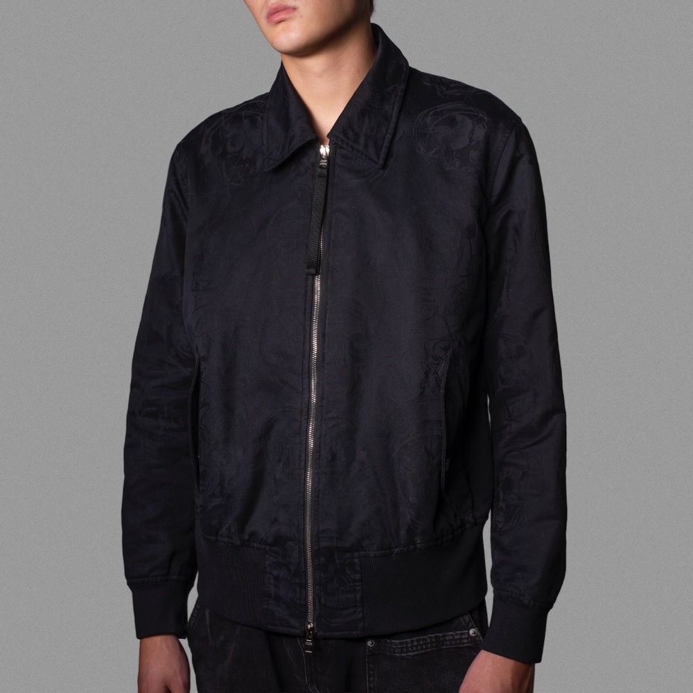 Men's Black Bomber Jacket
